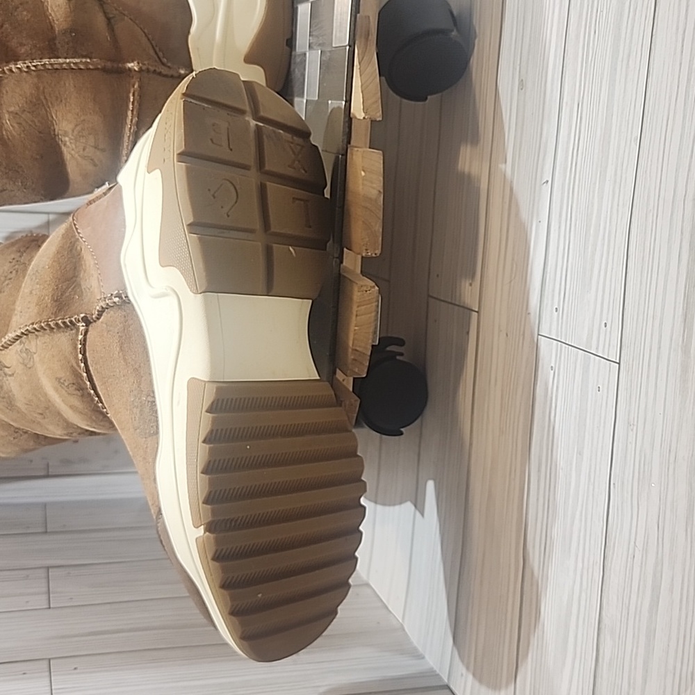 Luxe sheepskin leather with shearling liner #455 - Picture 4 of 9